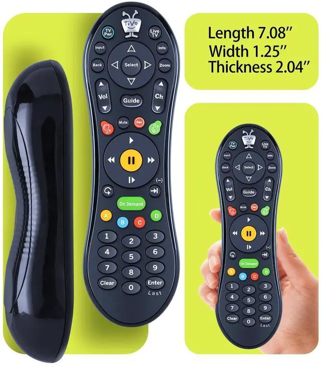 Alt view image 5 of 5 - RYQIF Replacement Remote Control fits TiVo MEDIACOM RCN TIVO SMLD-00266-000 URC-7020BC0-0626-R RC30 1-1 C174901