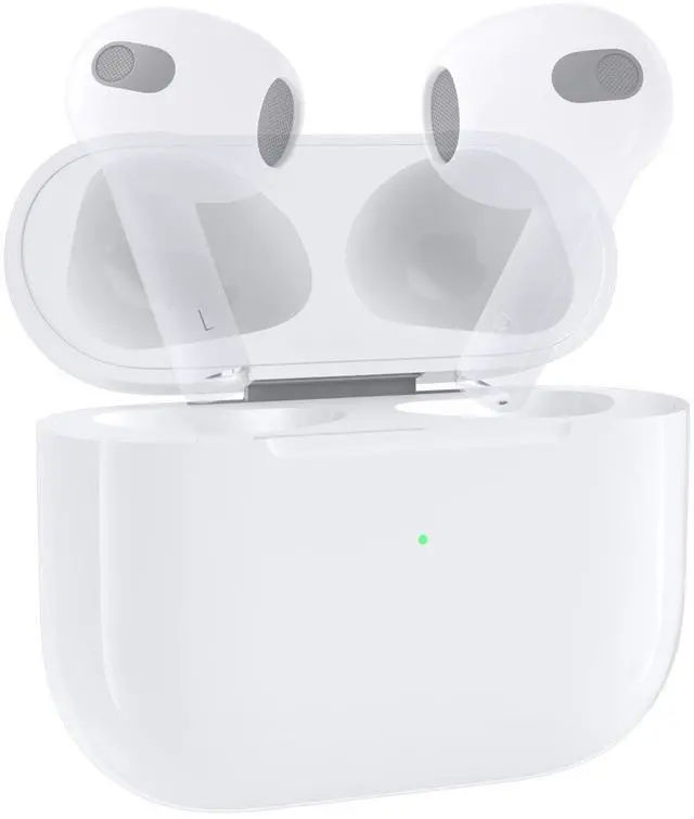 Main image of Air Pod 3 Charging Case Only Compatible with Airpod 3, Wireless Airpod Case Replacement 3rd Gen with Sync Button, Lightning Port, 600 mAh Battery, No Earbuds