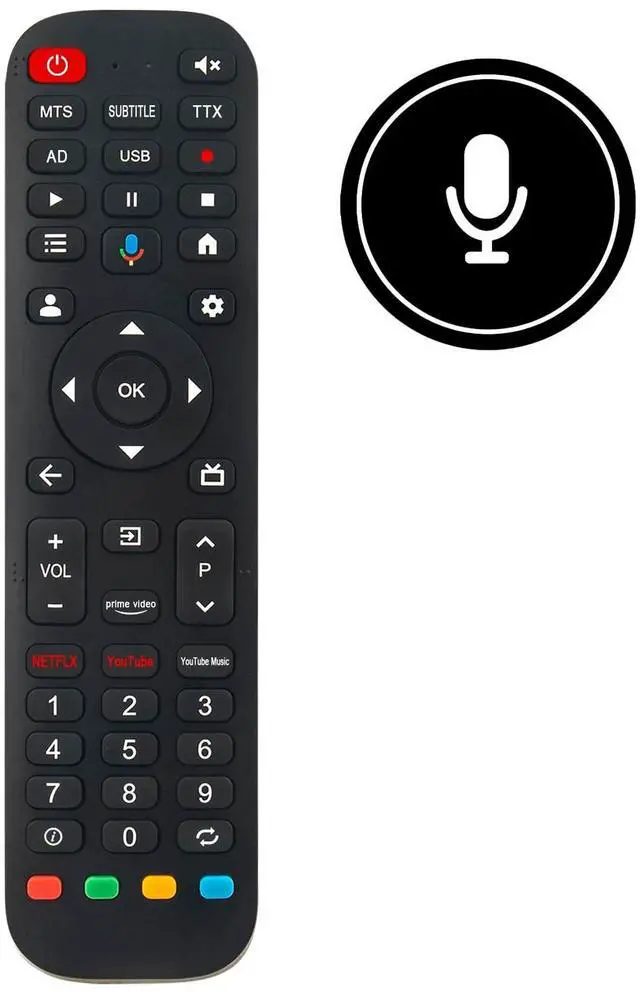 Alt view image 2 of 4 - New Replacement Voice Remote Control fit for FPD 4K UHD TV 50/55/65/70/75-inch Canvas Series TV with Voice Function