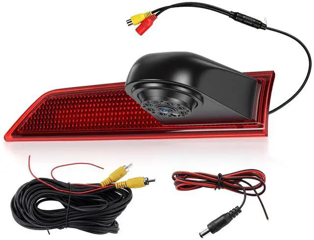 Main image of Brake Light Backup Camera for Ford Transit 2012-2015, High Mount Third Brake Light Reverse Camera, HD Rear View Parking Camera with Night Vision, Wide Angle, IP67 Waterproof, OEM Fit (No Light Board)