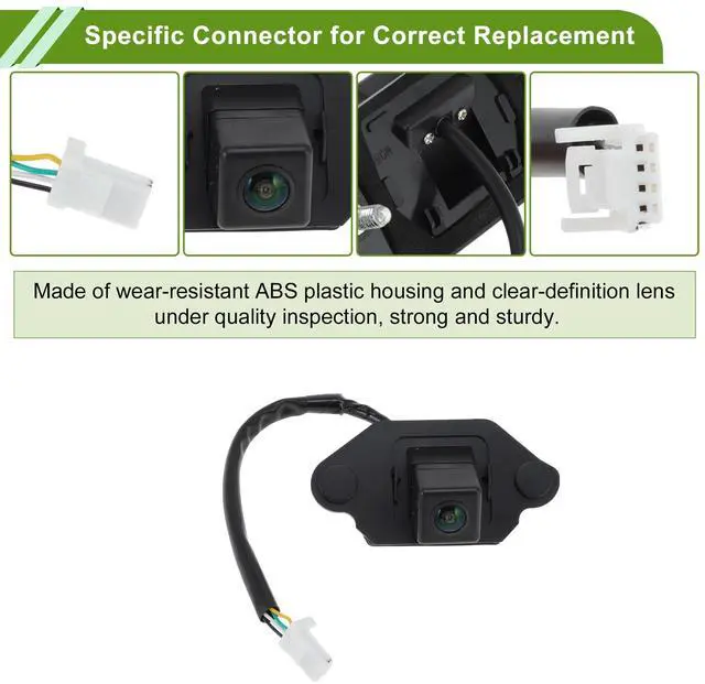 Alt view image 4 of 5 - ACROPIX Car Park Assist Camera Rear View Backup Reverse Camera for Nissan Qashqai 2008-2015 No.28442EY00A