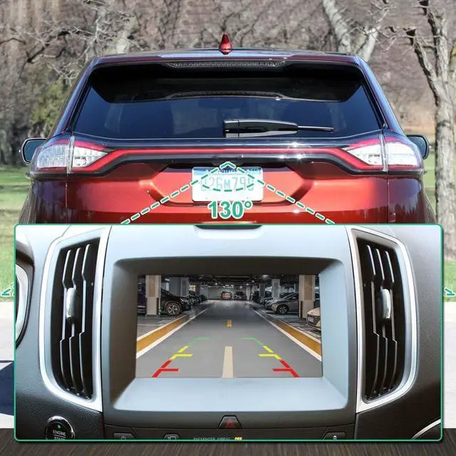 Alt view image 3 of 5 - F2GZ19G490A OE Camera Replacement for Ford Edge 2015-2018, GreenYi Rear Reverse Park Assist Camera Replaces F2GZ-19G490-A F2GZ 19G490 A 590-416 FO196011