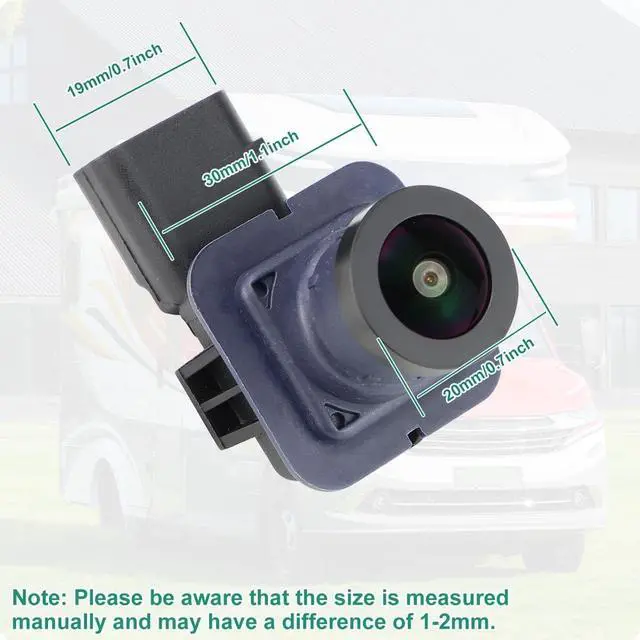 Alt view image 4 of 5 - F2GZ19G490A OE Camera Replacement for Ford Edge 2015-2018, GreenYi Rear Reverse Park Assist Camera Replaces F2GZ-19G490-A F2GZ 19G490 A 590-416 FO196011