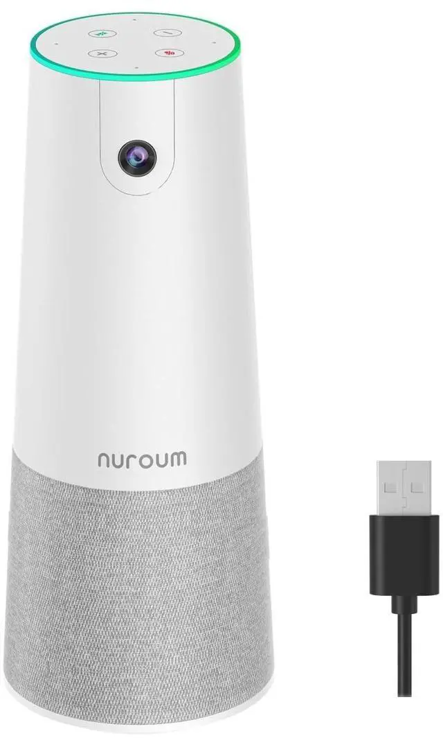 Main image of NUROUM C20(2nd Gen) HD Conference Webcam, 1080P Video Conferencing Camera with Microphone and Speaker, All in One Computer Camera for Desktop, 13ft Voice Pickup, AI Noise-Cancellation, USB Plug&Play