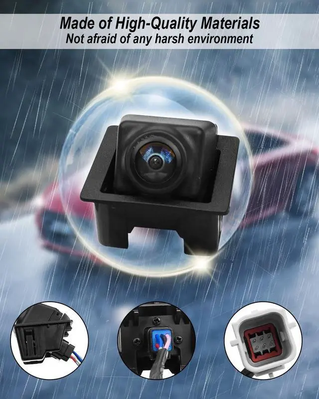 Alt view image 3 of 5 - 95407397 Rear View Backup Camera Fit for Chevy Cruze 2011-2016 Chevy Equinox 2010-2017 GMC Terrain 2010-2017 Park Assist Camera Replace 20903513 22913698