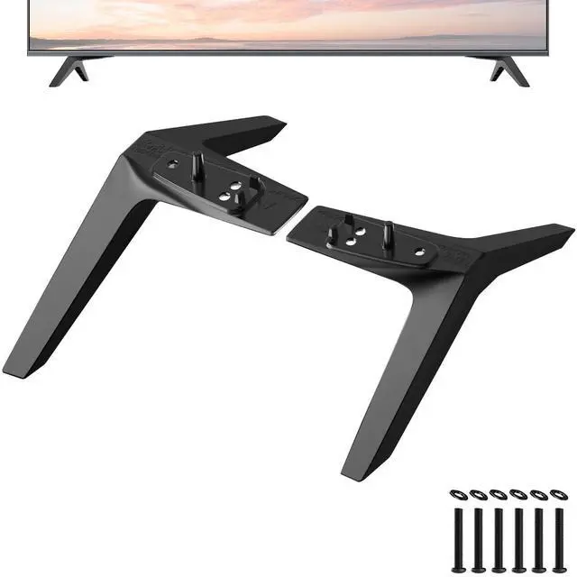 Main image of Maozhren Metal Legs for LG TV Stand, for LG 70" TV 70UK6500 70UK6550 70UJ6570 70UJ657A 70UJ6520 70UM7370 70UM6970 70UM7170DUA 70UN6950 70UN6955 70UN7070 70UN7370 MAM643664 MAM643869 with Screws