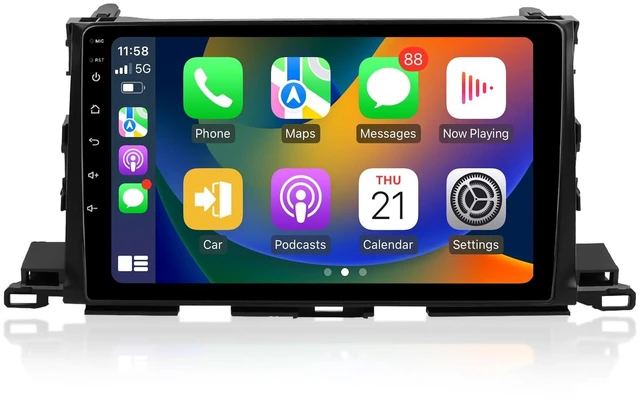 Main image of ViaBecs 6G 128G Touch Screen Car Stereo for Toyota Highlander 2014-2019