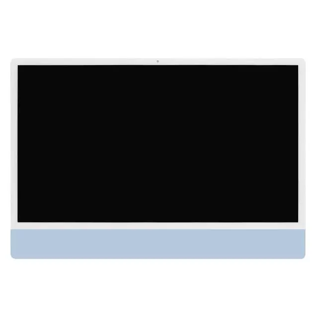 Alt view image 2 of 5 - BTSELSS 24.0" Screen Replacement for iMac A2438 M1 2021(4-Ports) EMC 3663 MGPC3xx/A MGPD3xx/A MGPF3xx/A 4480X2520 4.5K LCD Display Digitizer Assembly 661-16575 (Blue)