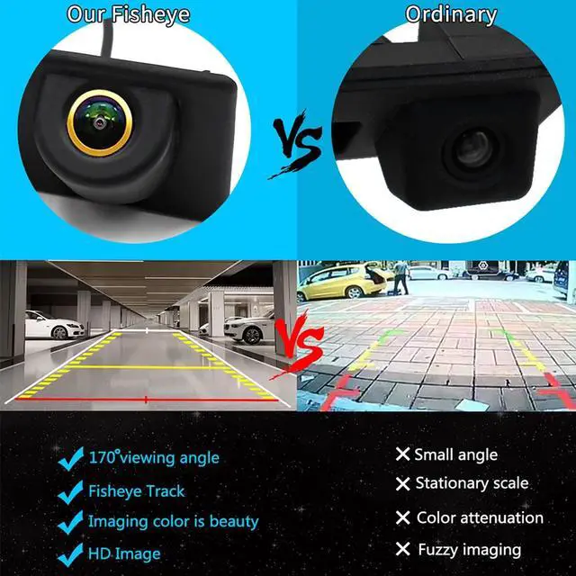 Alt view image 4 of 5 - Vehicle Backup Camera CCD with Dynamic Trajectory Moving Guide Parking Line for BMW 3 5 Series X1 3 4 5 F07 F10 F11 F25 F26 F30 F34 Car Rear View Reverse Parking Fisheye Lens Car Trunk Handle Camera