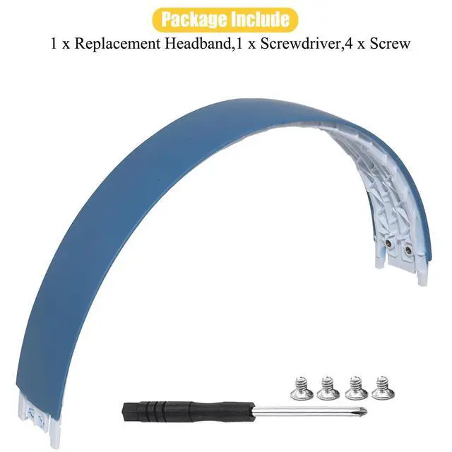 Alt view image 5 of 5 - Solo 4 Headband Replacement Parts Accessories Top Head Arch Band Repair Kit Compatible with Beats Solo 4 Headphones. (Slate Blue)