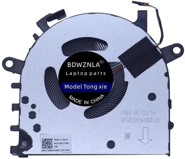 Alt view image 5 of 5 - BDWZNLA New CPU+GPU Cooing Fan for Lenovo Pro16 2021 12V 1A HQ23300129000110 8SSF10R66466JLSZ 1AF 0151 DFSCK220105182H HQ23300127000109 8SSF10R66446JRSZ 19C 0C08 DFSCL12E16486H FNGR FNRF