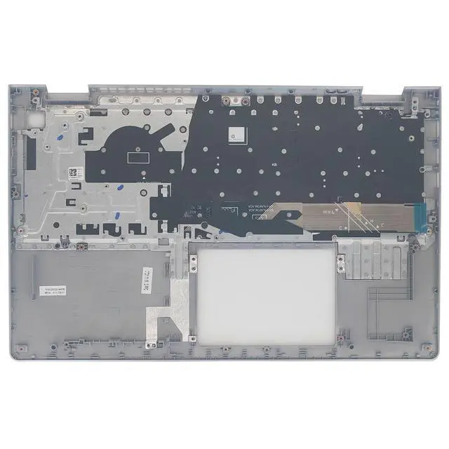 Alt view image 2 of 5 - Jxjslp Replacement Upper Case Palmrest for Dell Inspiron 15 3510 3511 3515 3520 3521 3525 Series Laptop Top Cover Non-Backlit Keyboard 0HM1XV HM1XV