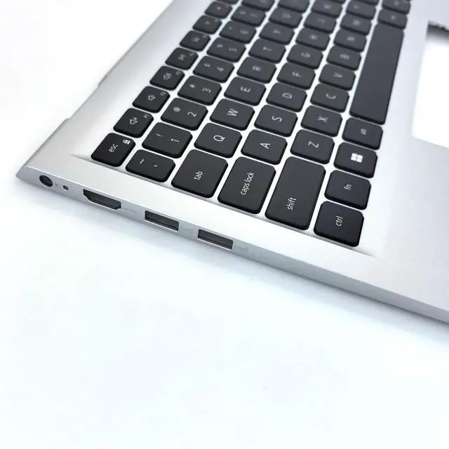 Alt view image 3 of 5 - Jxjslp Replacement Upper Case Palmrest for Dell Inspiron 15 3510 3511 3515 3520 3521 3525 Series Laptop Top Cover Non-Backlit Keyboard 0HM1XV HM1XV