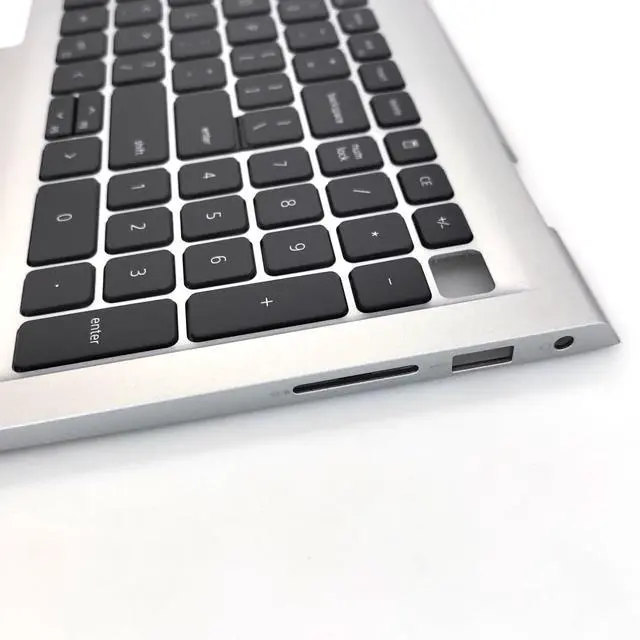Alt view image 4 of 5 - Jxjslp Replacement Upper Case Palmrest for Dell Inspiron 15 3510 3511 3515 3520 3521 3525 Series Laptop Top Cover Non-Backlit Keyboard 0HM1XV HM1XV