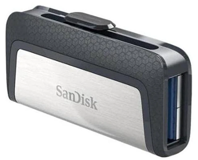Alt view image 4 of 4 - SanDisk 64GB Ultra Dual Drive USB Type-C - USB-C, USB 3.1 - SDDDC2-064G-G46, Grey/Silver