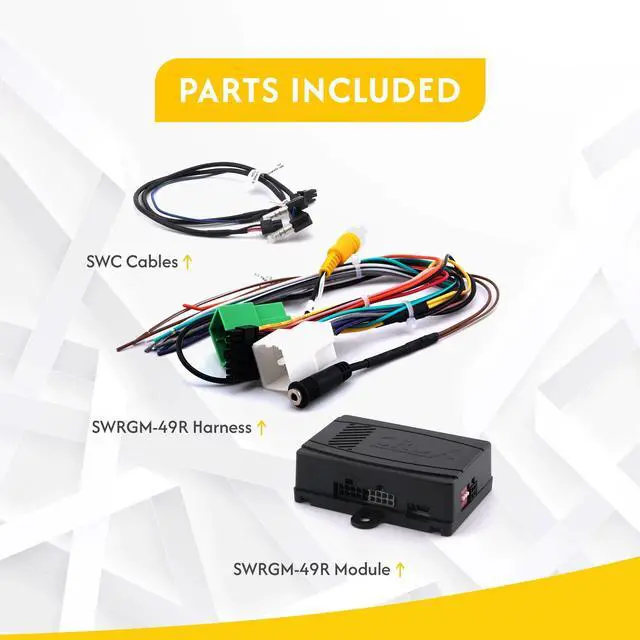 Alt view image 3 of 4 - CRUX ^^ SWRGM-49R ^^ Radio Replacement Interface with Steering Wheel Control Retention for GM IOR Vehicles 2019 Up