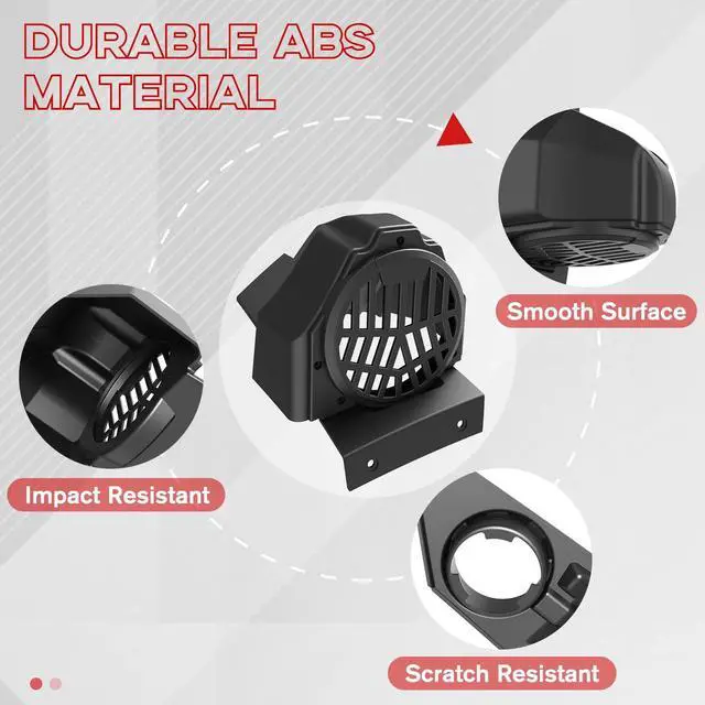 Alt view image 3 of 5 - LitMiRaCle Rear Speaker Enclosures for Polaris Slingshot 2015-2025, Behind Seat 6.5" Speaker Pods Panels for Polaris Slingshot S SL SLR R LE 2015-2025 Accessories(2PCS)
