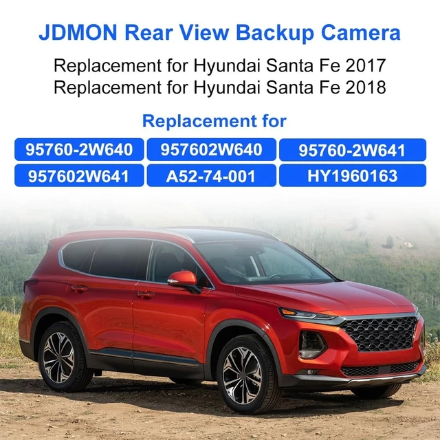 Alt view image 2 of 5 - Backup Camera Replacement for Hyundai Santa Fe 2017 2018