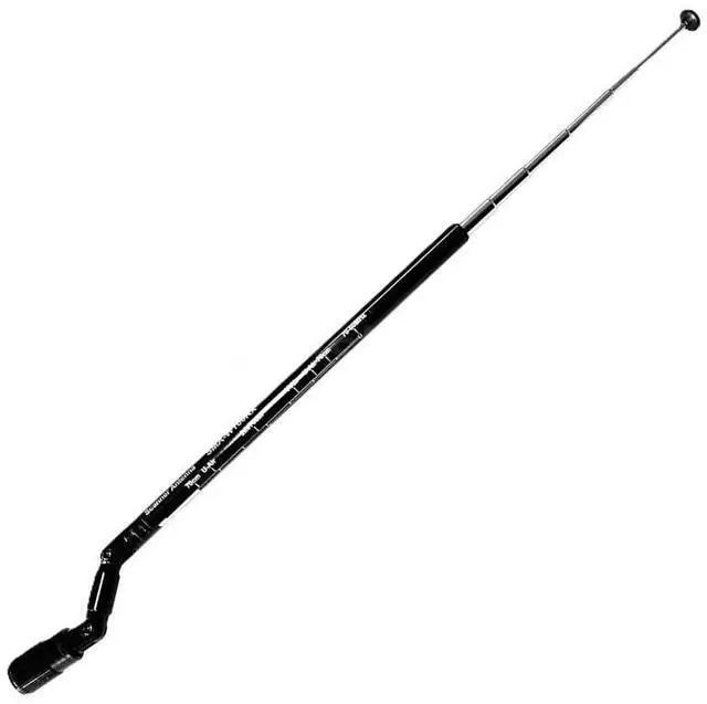 Alt view image 2 of 5 - Comet SMA-W100RX2 Telescopic Handheld Antenna 2M/70cm Dual-Band Portable Ham Radio Antenna Flexible Stainless Steel Whip for Maximum Signal