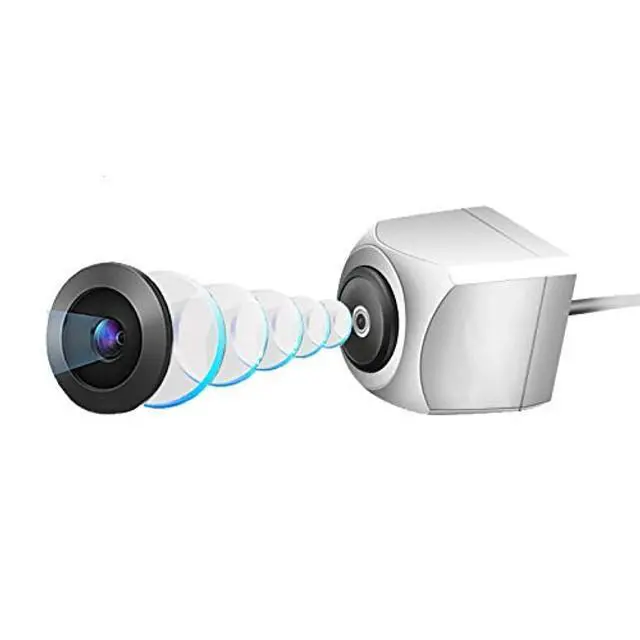 Alt view image 3 of 5 - aSATAH Chrome Starlight Car Rear View Camera for BMW 3 E46 E90 E91 E92 5 E39 E60 E61 X5 E53 E70 & Vehicle Camera's Waterproof and Shockproof Reversing Backup Camera (Chrome Starlight Camera)