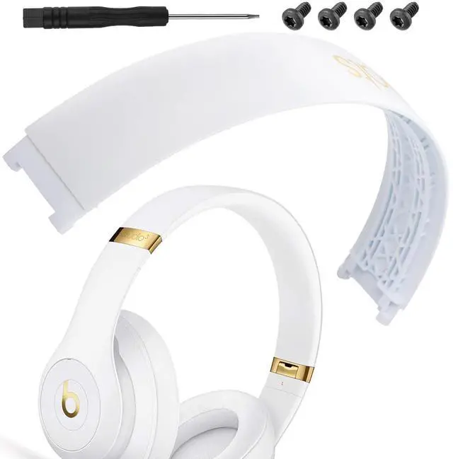 Main image of Studio 3 Headband Replacement Parts Studio3 Headband Original Top Arch Band Accessories Repair Kit Compatible with Studio3 Headphones. (White)