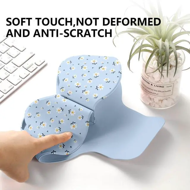 Alt view image 5 of 5 - Compatible for Apple Airpods Max Case,Smart Case Cover Accessories with Sleep Mode Made by PU Leather Original Replacement Carrying Case for Airpod Pro Max Headphones