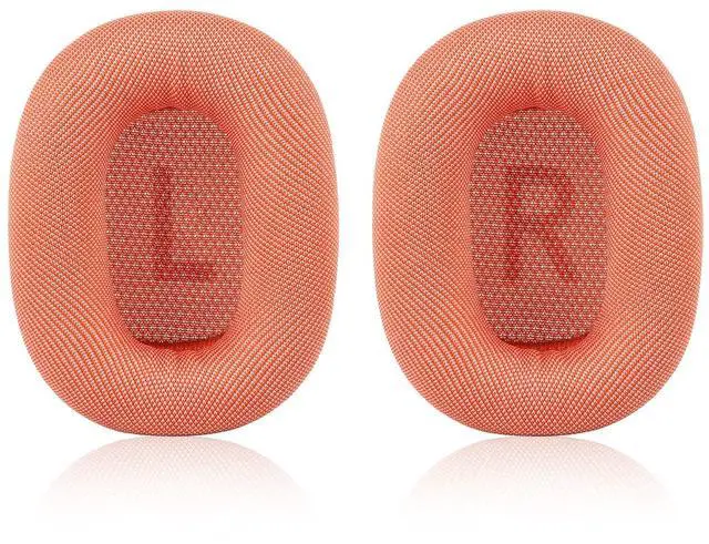 Main image of JECOBB Replacement Earpads with Mesh Fabric & Memory Foam Ear Cushions Compatible with Apple AirPods Max Headphones ONLY(Pink)