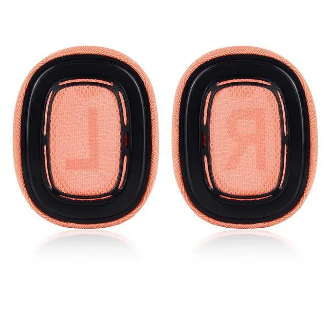 Alt view image 3 of 5 - JECOBB Replacement Earpads with Mesh Fabric & Memory Foam Ear Cushions Compatible with Apple AirPods Max Headphones ONLY(Pink)