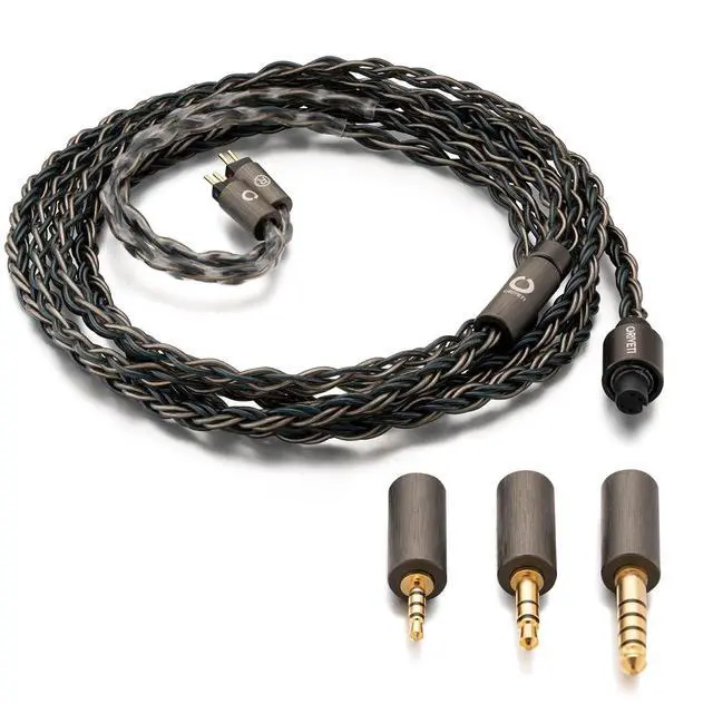 Alt view image 5 of 5 - ORIVETI OD200 - Aluminium Earphone Body, Single Be-Coated Dynamic Driver HiFi IEM, High Fidelity, 2 Kinds of Nozzles, 2Pin Detachable Cable, in-Ear Headphones