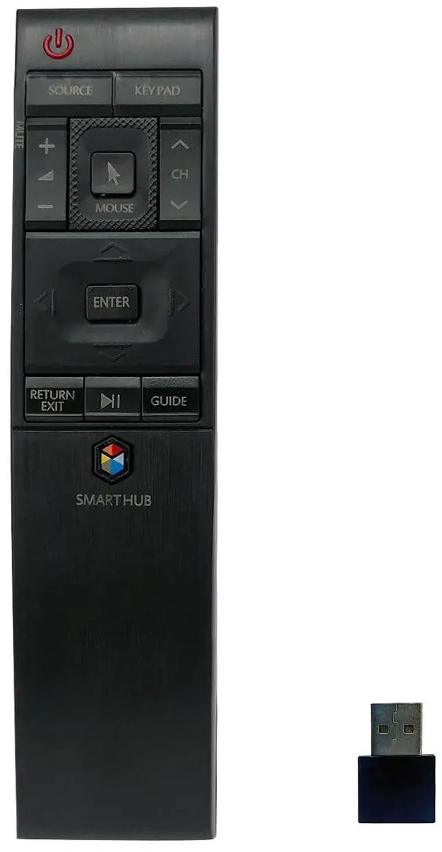 Main image of BN59-01220E Remote Control Replacement Compatible with Samsung HUB 4K Curved TV BN-1220 RMCTPJ1AP2 BN5901220E UN55JU6700F