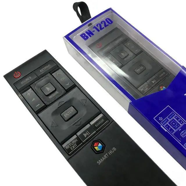 Alt view image 2 of 5 - BN59-01220E Remote Control Replacement Compatible with Samsung HUB 4K Curved TV BN-1220 RMCTPJ1AP2 BN5901220E UN55JU6700F