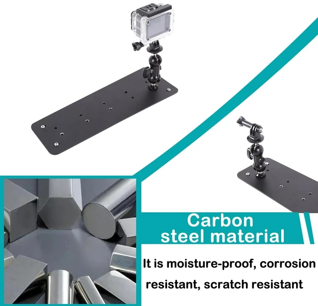 Alt view image 3 of 5 - Car Track Action camera bracket Compatible with Ineos Grenadier 2020 -2026