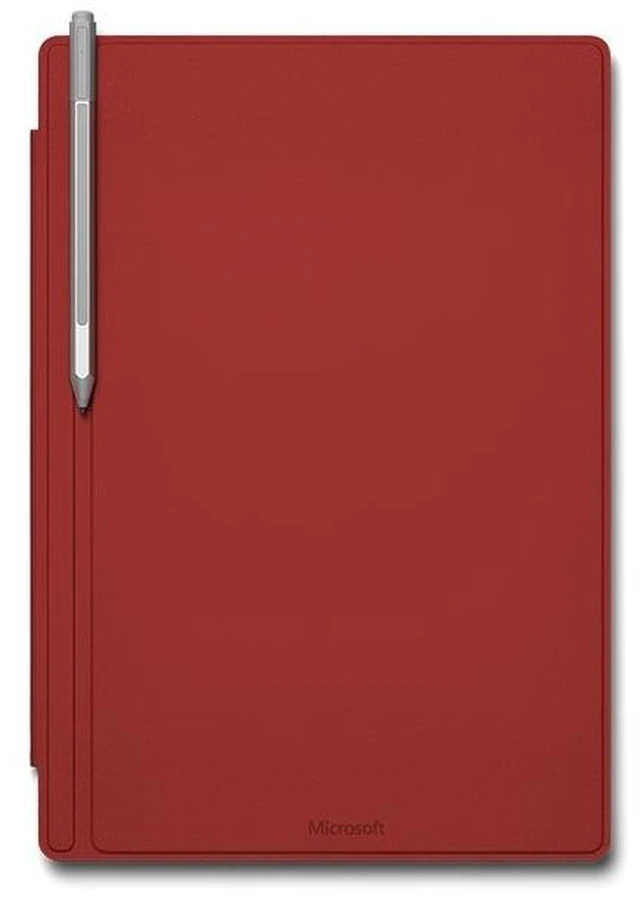 Alt view image 2 of 3 - Microsoft Type Cover for Surface Pro - Red