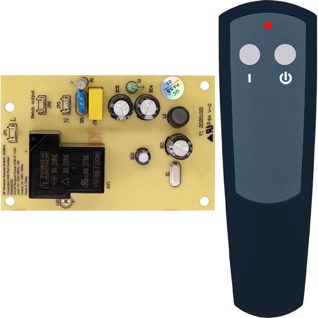 Main image of 3000380200RP Remote Control Receiver for Dimplex Fireplace DS5629,DS5629CR,DS5629GB,DS5629GP,6900471359,DF2426,6905050100,DF2550,6905050300,BF9000,6907560100,DWF-13XX,DWF1326,DFG2562,6905050500