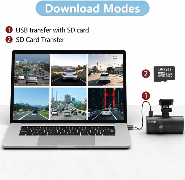 Alt view image 4 of 5 - 2026 Dash Cam, 3 Channel Dash Cam Front and Rear Inside,Interior Car Camera,24Hr Parking Monitor 1S Recording,2.5K Single Front,Dash Camera for Cars with IR Night Vision,Free 32G Card