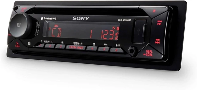 Alt view image 4 of 5 - Sony MEX-N5300BT CD Receiver with Dual Bluetooth, SiriusXM Ready, Front USB, FLAC, Extra BASS + SXV300V1 SiriusXM Vehicle Tuner Bundle