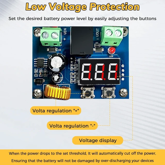 Alt view image 5 of 5 - Power Distribution Box with Battery Adapter Fit for De.Walt 20V Battery