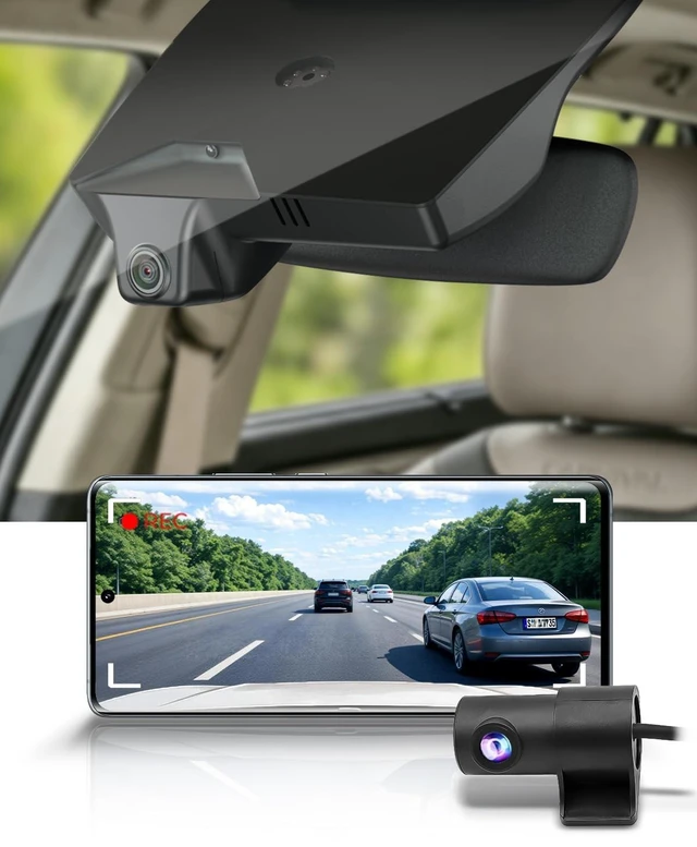 Main image of Fitcamx Front 4K+Rear 1080P Dash Cam for Kia Carnival 2022-2027, #R0510