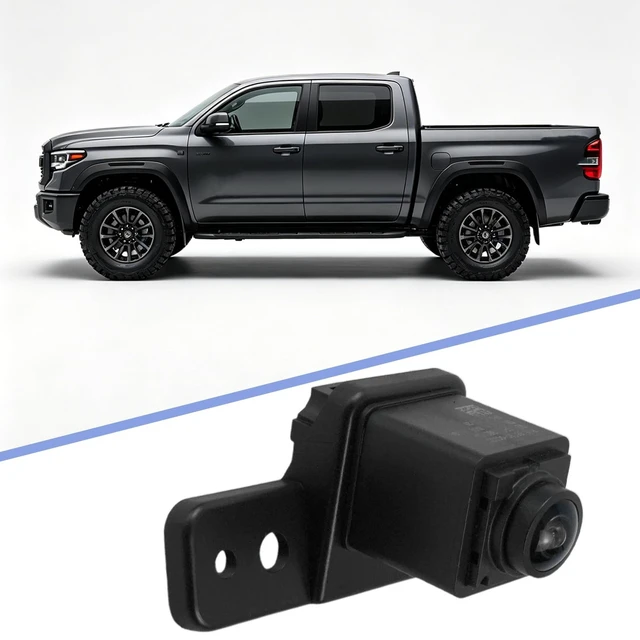Alt view image 3 of 5 - Front Parking Camera 86790-0C230 Compatible with Toyota Tundra 2022-2024