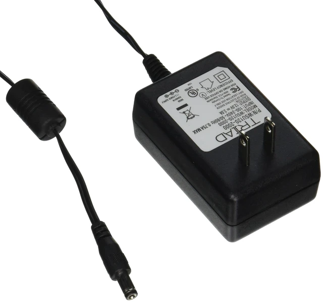 Main image of TRIAD MAGNETICS WSU120-2000-R AC-DC Conv, External Plug in, 1 O/P, 24W, 2A, 12V