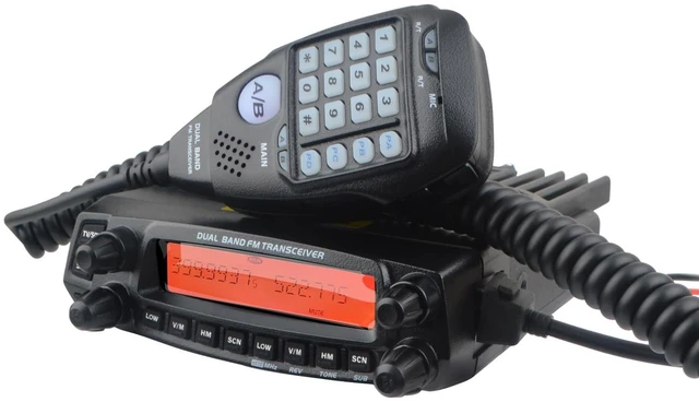 Main image of AnyTone AT-5888UV Mobile Transceiver Dual Band VHF UHF 50W/40W Vehicle Radio with Programming Cable