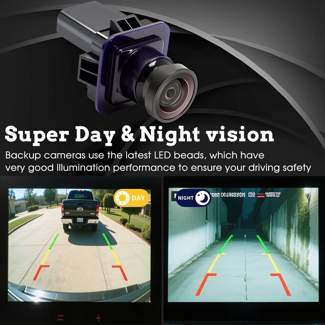 Alt view image 5 of 5 - Backup Rear View Parking Assist Camera for F150 Mustang MKC BL3Z-19G490-B