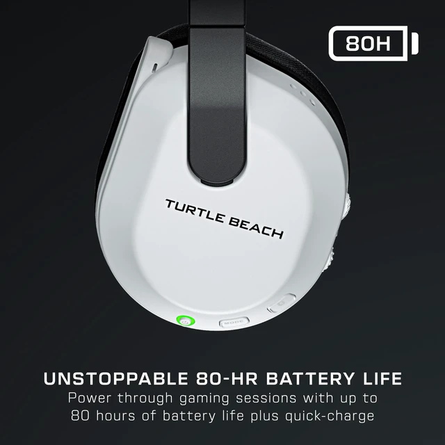 Alt view image 3 of 5 - Turtle Beach Stealth 600 Gen 3 Wireless Multiplatform Amplified Gaming Headset for Xbox Series X^^S, Xbox One, PC, PS5, PS4, Mobile Bluetooth, 80-Hr Battery, AI Noise-Cancelling Mic White (us