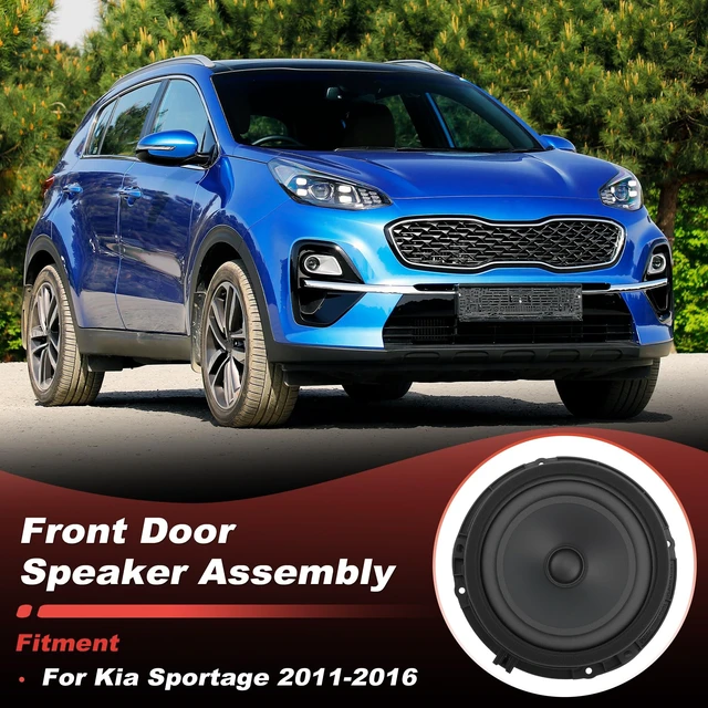 Alt view image 3 of 5 - Motoforti 96330-3W000 Front Door Speaker Assembly for Kia Sportage 2011-2016 7.5 Inch Midbass Car Audio Loudspeaker Left or Right Side Front Door Radio Speaker Coaxial Speakers 963303W000