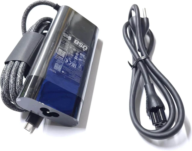 Main image of OEM 100W USB-C Charger AC/DC Adapter for HP TPN-LA31 Envy Pavilion Plus Spectre Fold x360 OmniBook EliteBook ZBook Firefly Series TPN-DA32 N57045-001 N56858-001 002 011 003 PA-1101-08HT 08HG