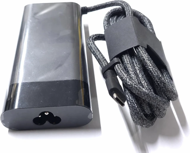 Alt view image 4 of 5 - OEM 100W USB-C Charger AC/DC Adapter for HP TPN-LA31 Envy Pavilion Plus Spectre Fold x360 OmniBook EliteBook ZBook Firefly Series TPN-DA32 N57045-001 N56858-001 002 011 003 PA-1101-08HT 08HG