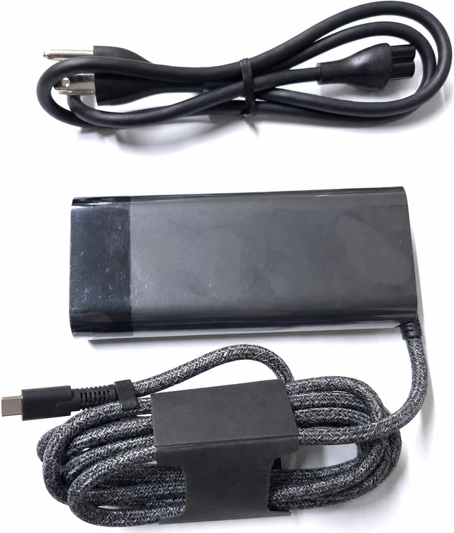 Alt view image 2 of 5 - OEM 100W USB-C Charger AC/DC Adapter for HP TPN-LA31 Envy Pavilion Plus Spectre Fold x360 OmniBook EliteBook ZBook Firefly Series TPN-DA32 N57045-001 N56858-001 002 011 003 PA-1101-08HT 08HG