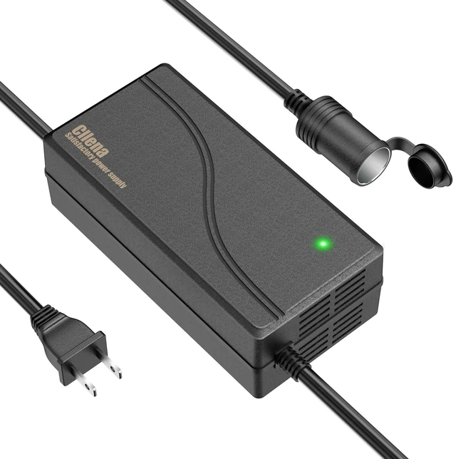 Main image of Cllena AC to DC Converter 20A 250W 110V~240V to 12V Converter Car Cigarette Lighter Socket Power Adapter AC/DC Power Supply Transformer for Inflator, Car Refrigerator, Car Vacuum Cleaner, etc.