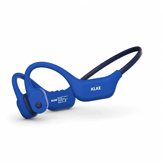 Main image of KLKE Bone Conduction Headphones for Running with mic and Rear Safety Light