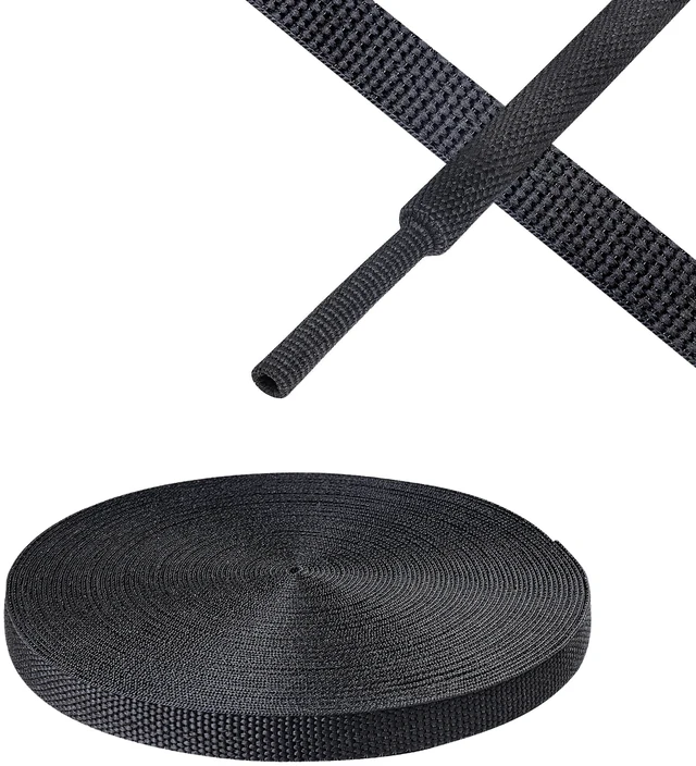 Main image of SUNNAREPOON 2:1 Ratio Automotive Heat Shrink Braided Sleeving 1/4''-26ft